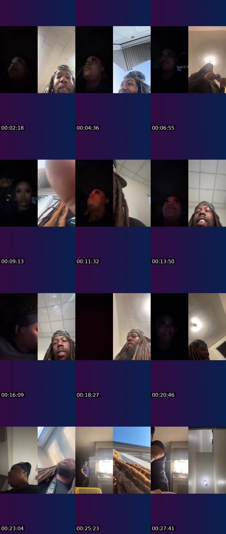 Contact-sheet preview of 🫦 ¥êllåßåß¥ ⚠️😋's Liveme recording