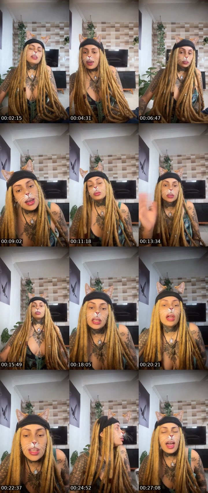 Contact-sheet preview of 🔥⃤Jhey's Liveme recording