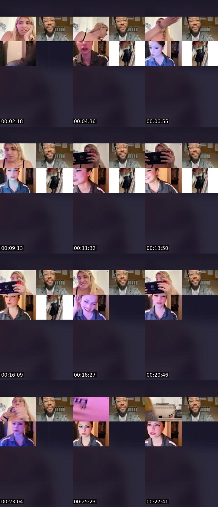 Contact-sheet preview of Lala.Lee's Liveme recording
