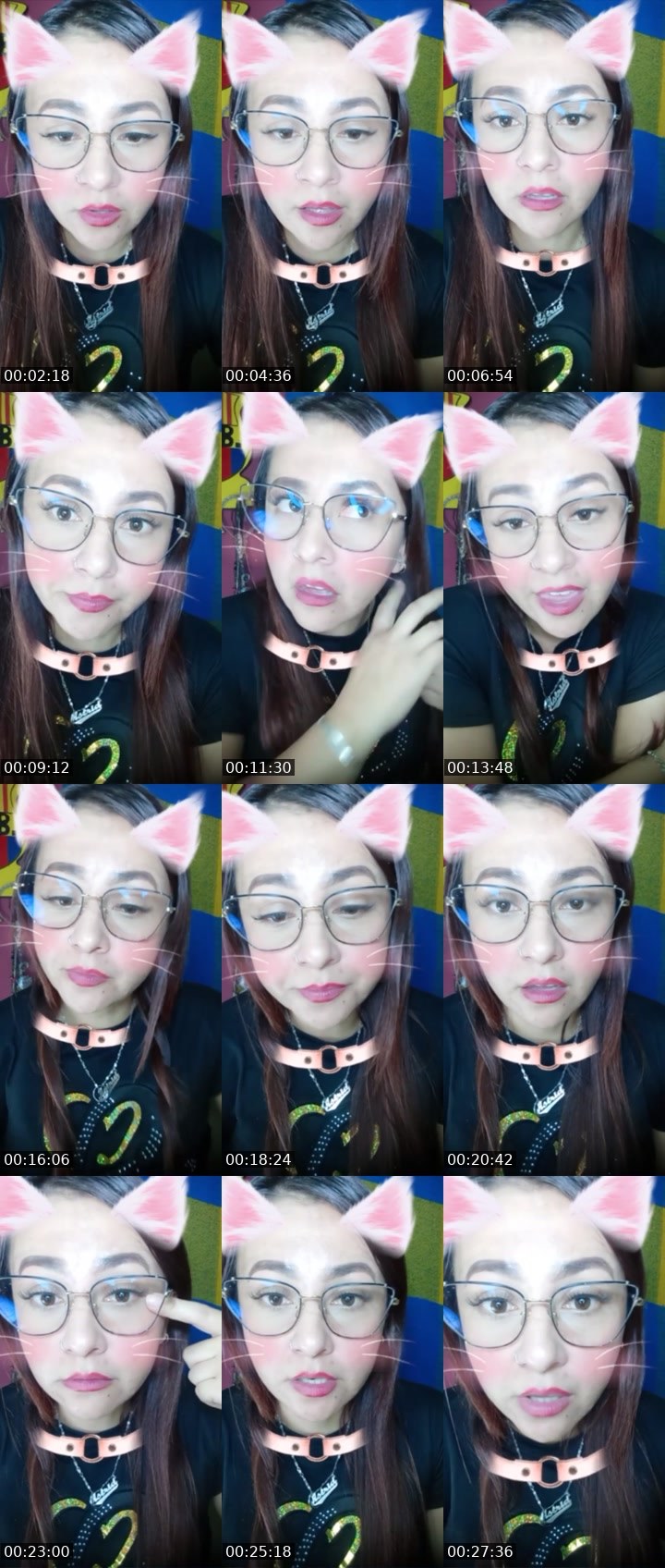 Contact-sheet preview of 🌈MorchiŽ⃤Ť🕶's Liveme recording
