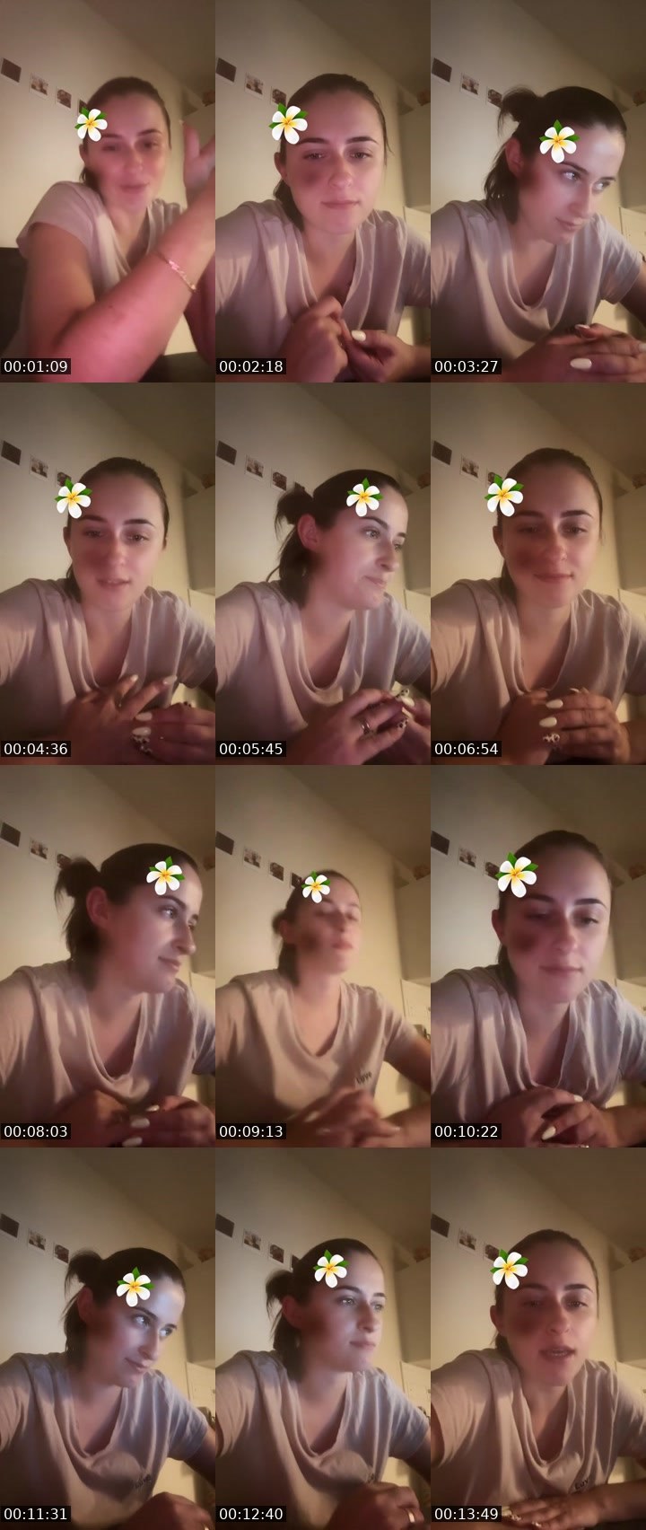 Contact-sheet preview of Natalka🦂's Liveme recording
