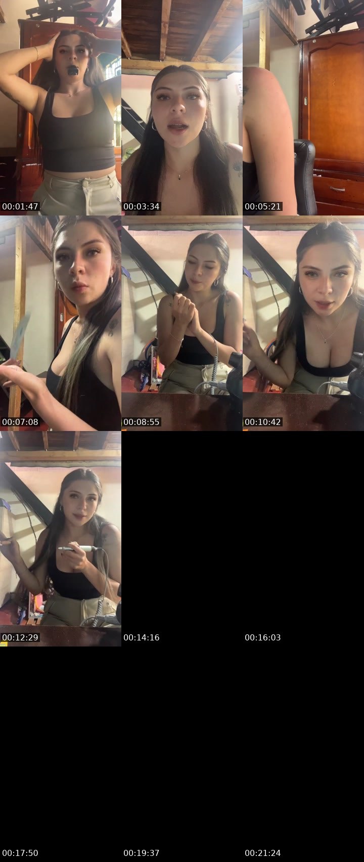 Contact-sheet preview of La lindaaa 11's Liveme recording
