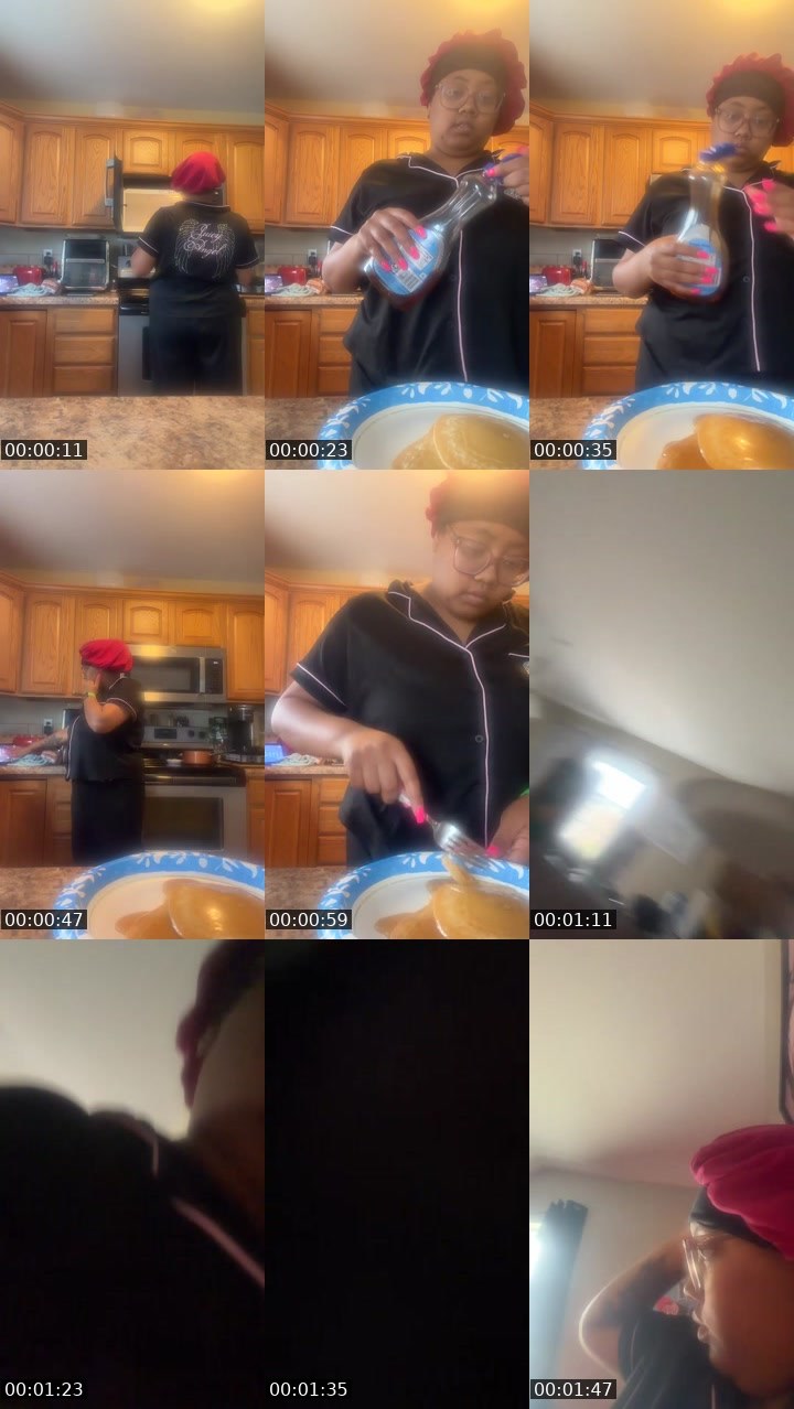Contact-sheet preview of Tyarra 24's Liveme recording