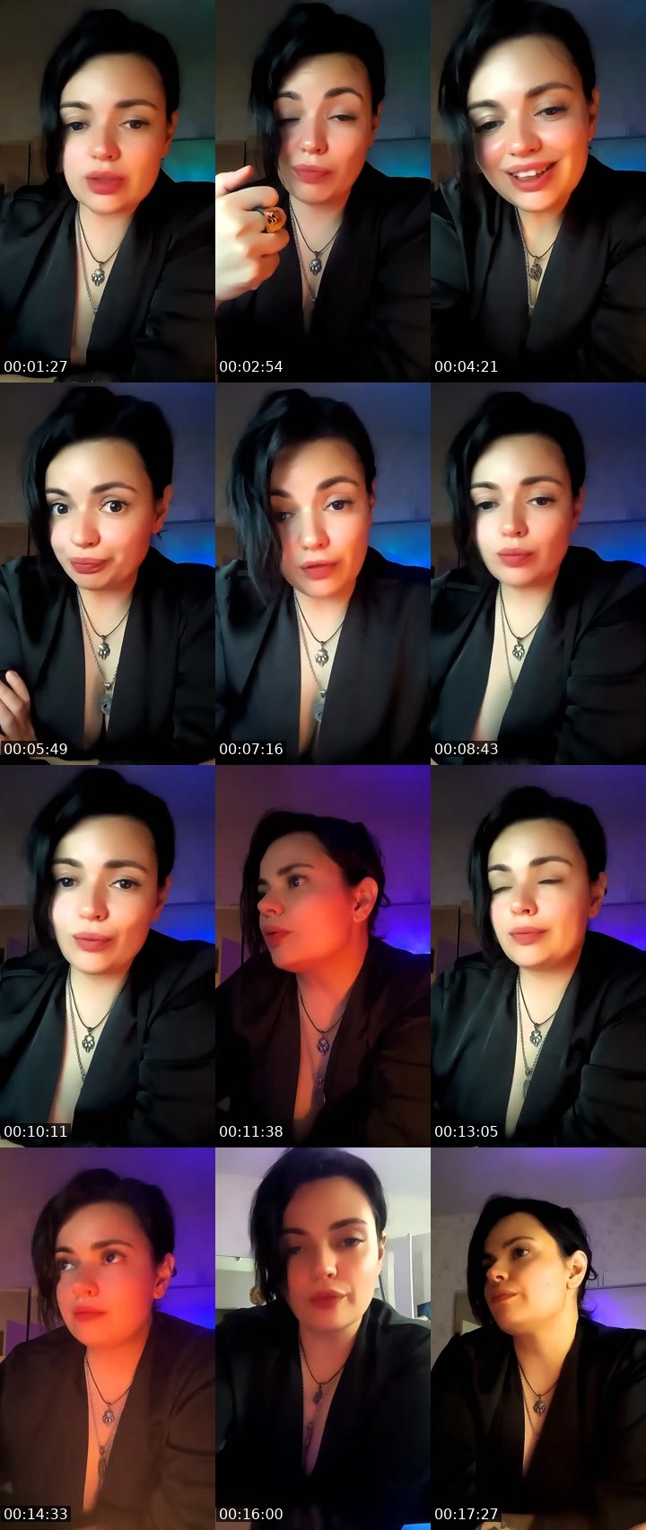 Contact-sheet preview of Yana Mikki🩷🪽's Liveme recording