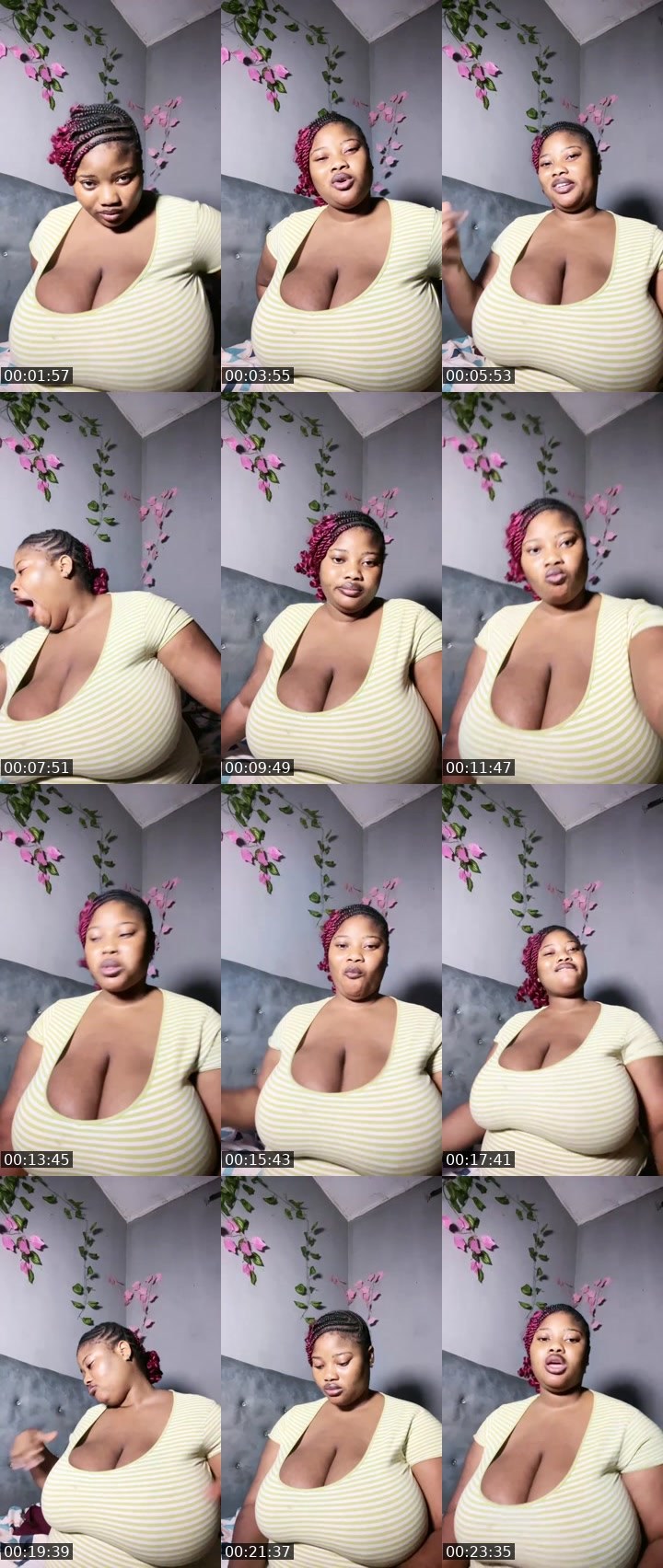 Contact-sheet preview of BigTeemah ❤️'s Liveme recording