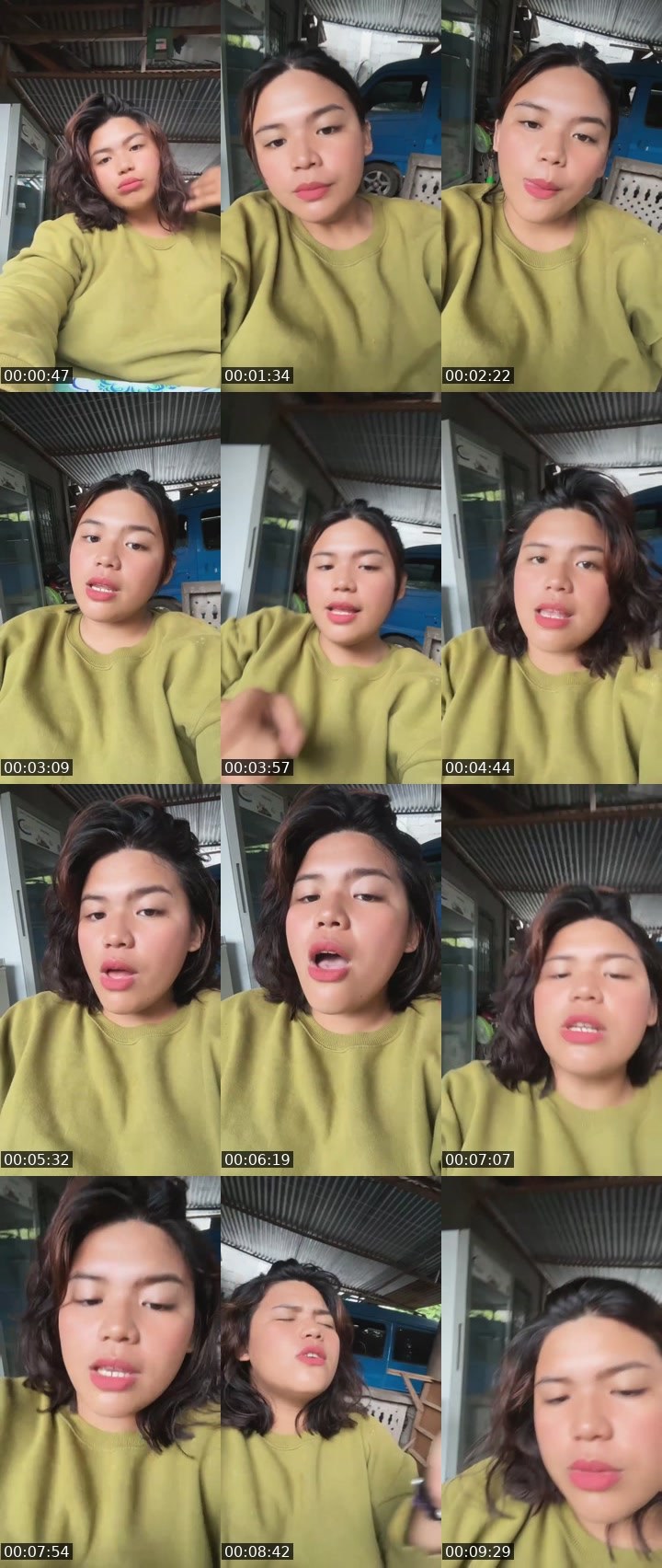 Contact-sheet preview of 👸chammiee🧙's Liveme recording