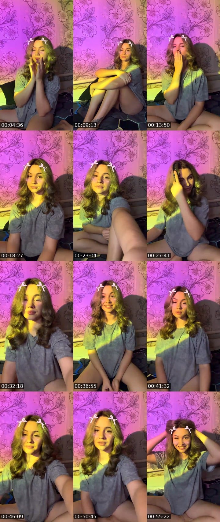 Contact-sheet preview of 🔮𝐘𝐨𝐮𝐫𝐥𝐞𝐫𝐫🤍's Liveme recording