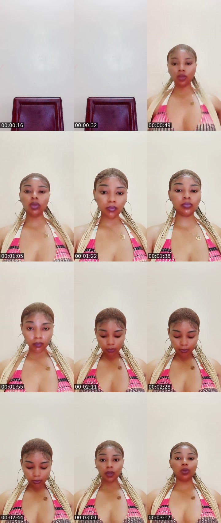 Contact-sheet preview of Rain🌧️🧜‍♀️'s Liveme recording
