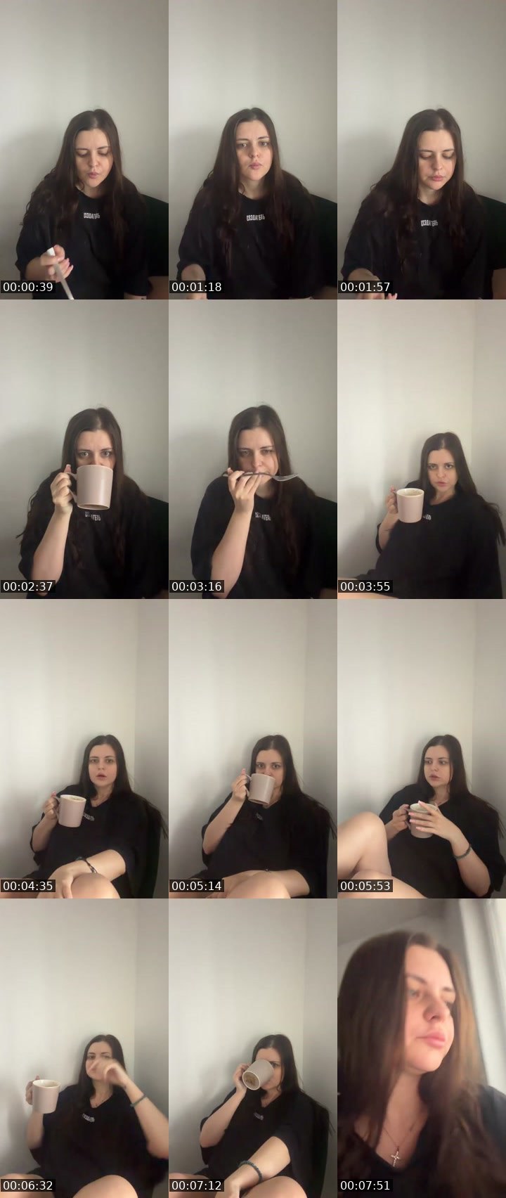 Contact-sheet preview of Kavai's Liveme recording