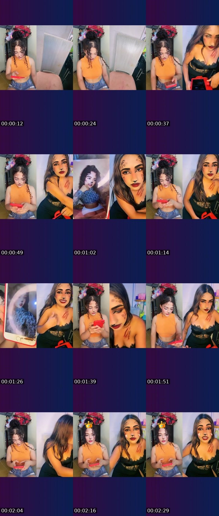 Contact-sheet preview of 🌐Karen3🔥🌪️'s Liveme recording