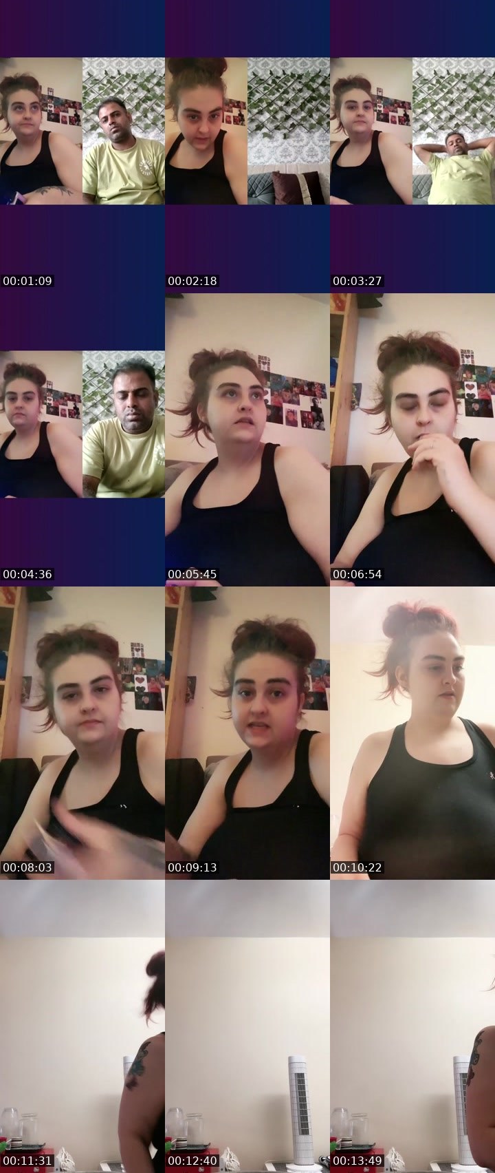 Contact-sheet preview of 🌐courtz🌐iZMGVng's Liveme recording