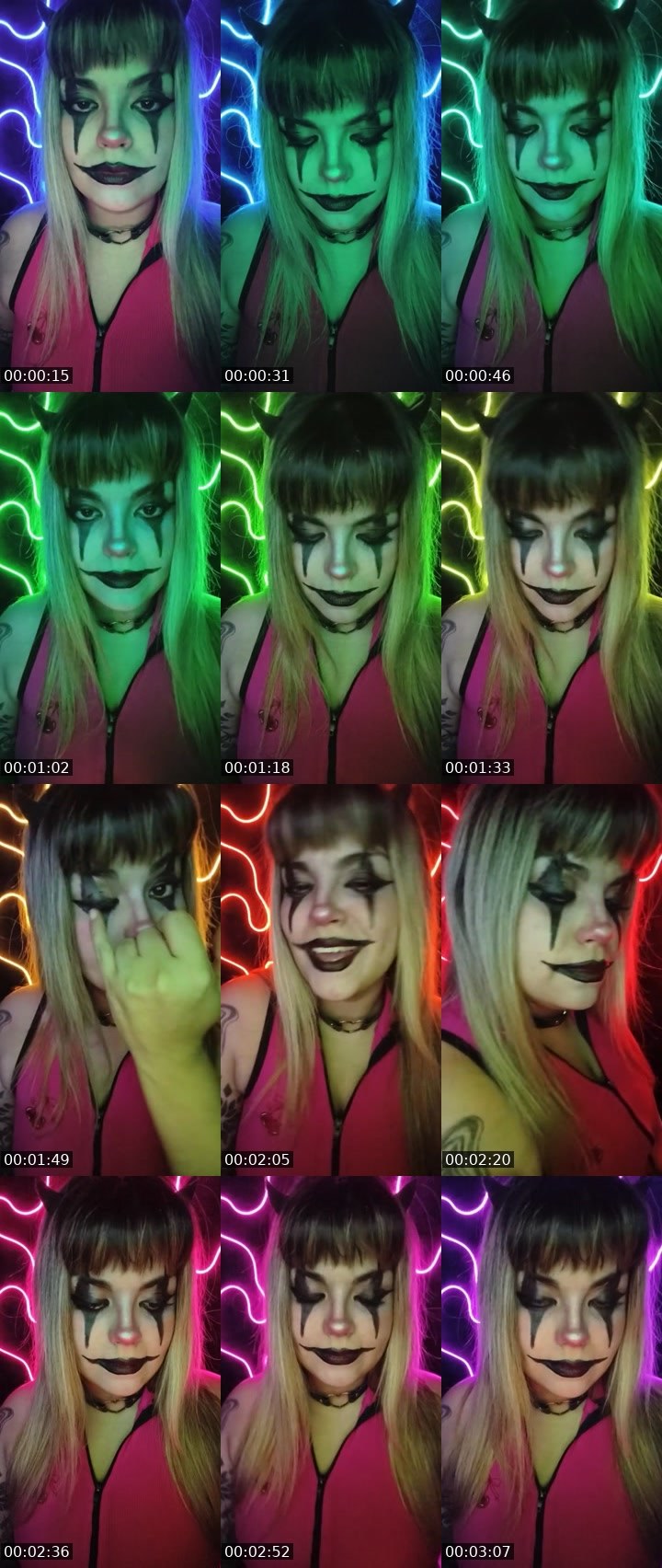 Contact-sheet preview of ꪑꪮꪮꪀ🫧⃝𖤐's Liveme recording