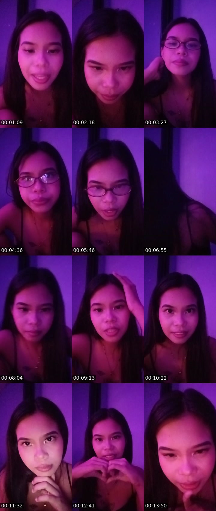 Contact-sheet preview of Babylayn's Liveme recording