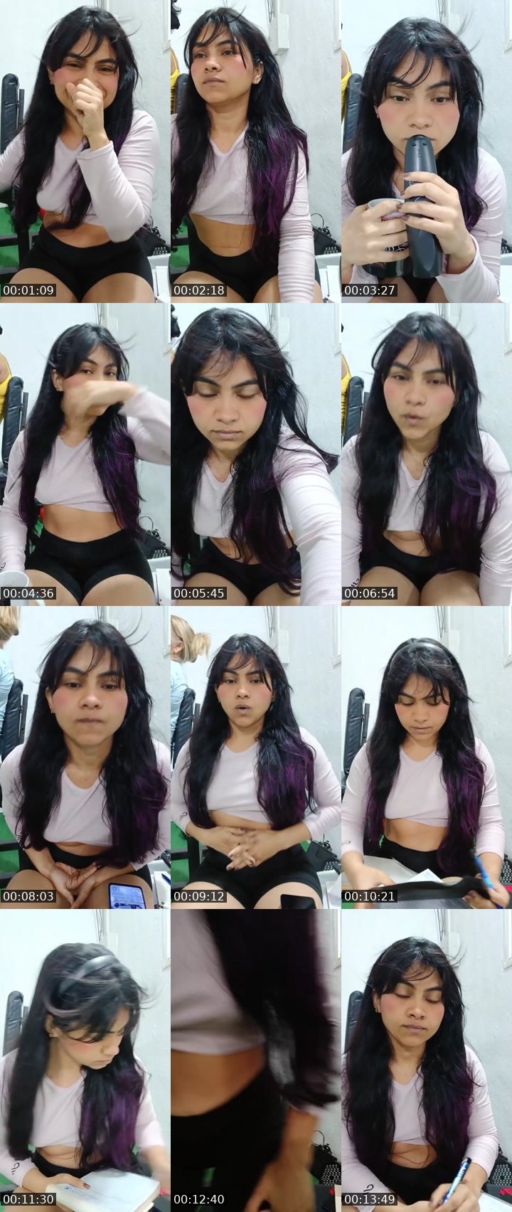 Contact-sheet preview of 🔆⃤🌈ᒐeidyᕈol's Liveme recording
