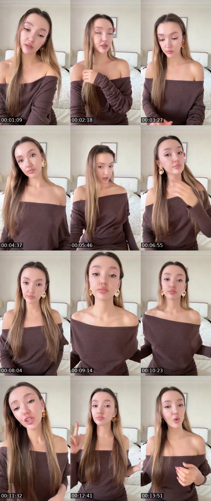 Contact-sheet preview of Vinya🕊️℄'s Liveme recording