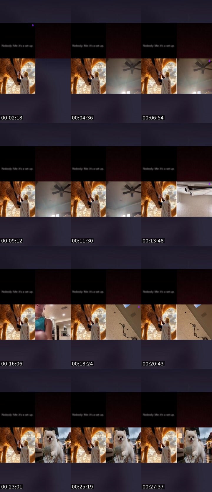 Contact-sheet preview of spicy🥵's Liveme recording