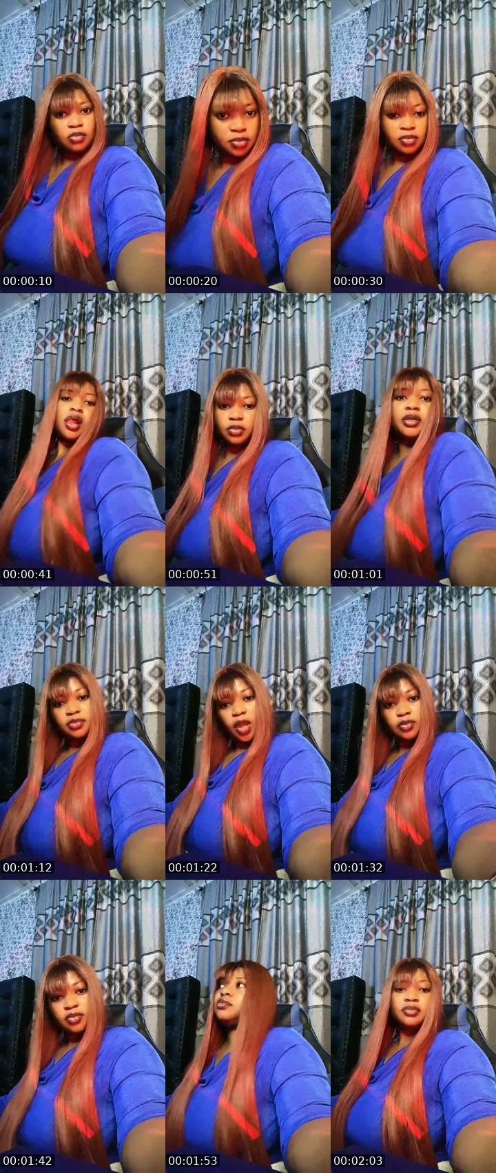 Contact-sheet preview of ❥ᵏᵒᵒᵏⁱᵉ✪'s Liveme recording
