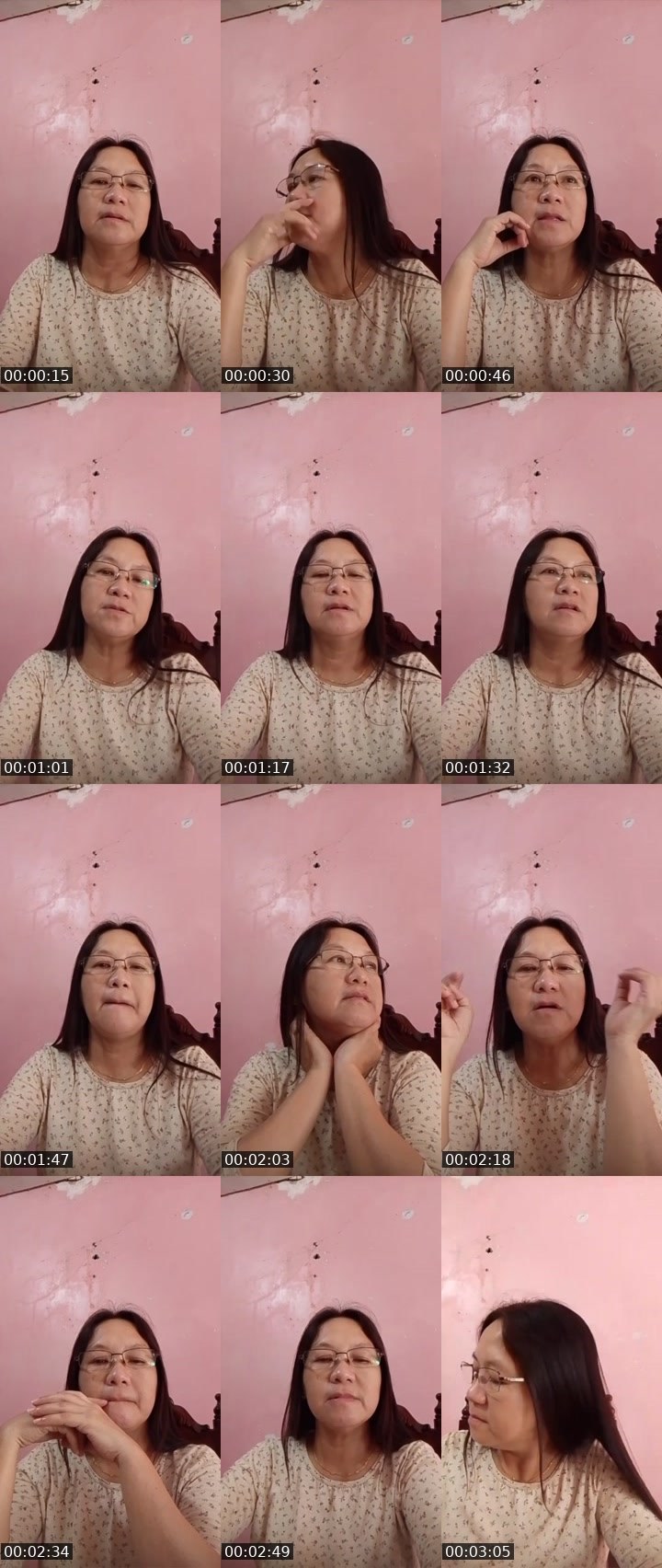 Contact-sheet preview of 🔴daisyyyy💤's Liveme recording