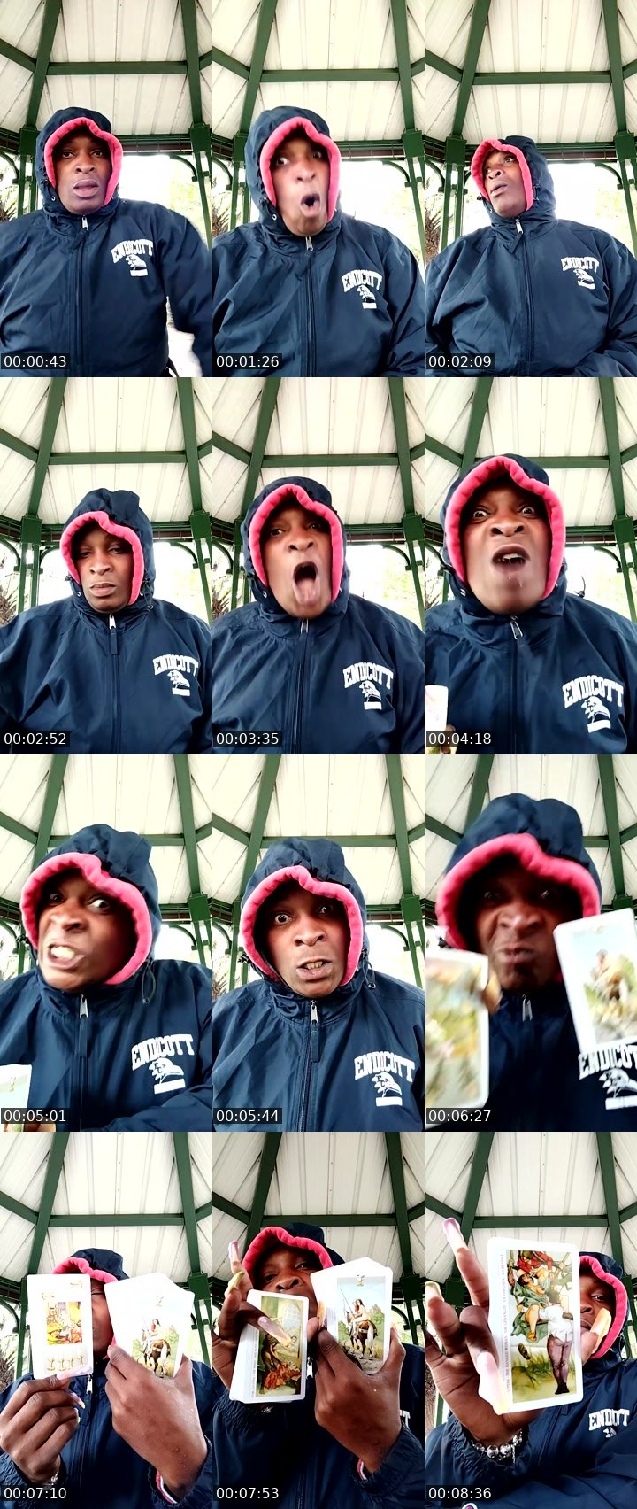 Contact-sheet preview of devyneGang's Liveme recording