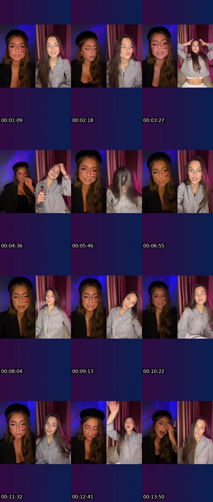 Contact-sheet preview of SavAnna🎀's Liveme recording