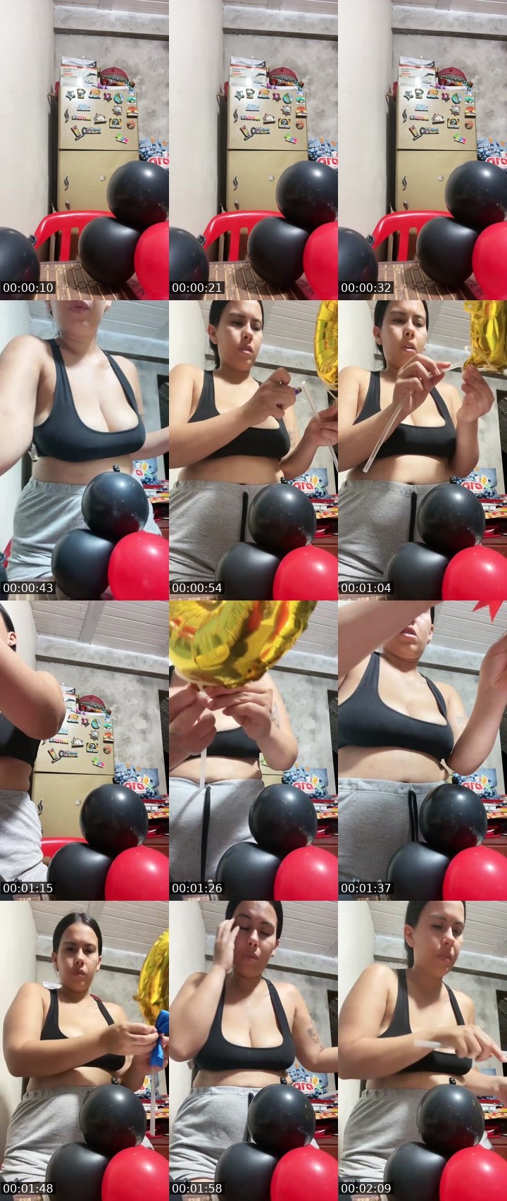 Contact-sheet preview of Paulina ☁️'s Liveme recording