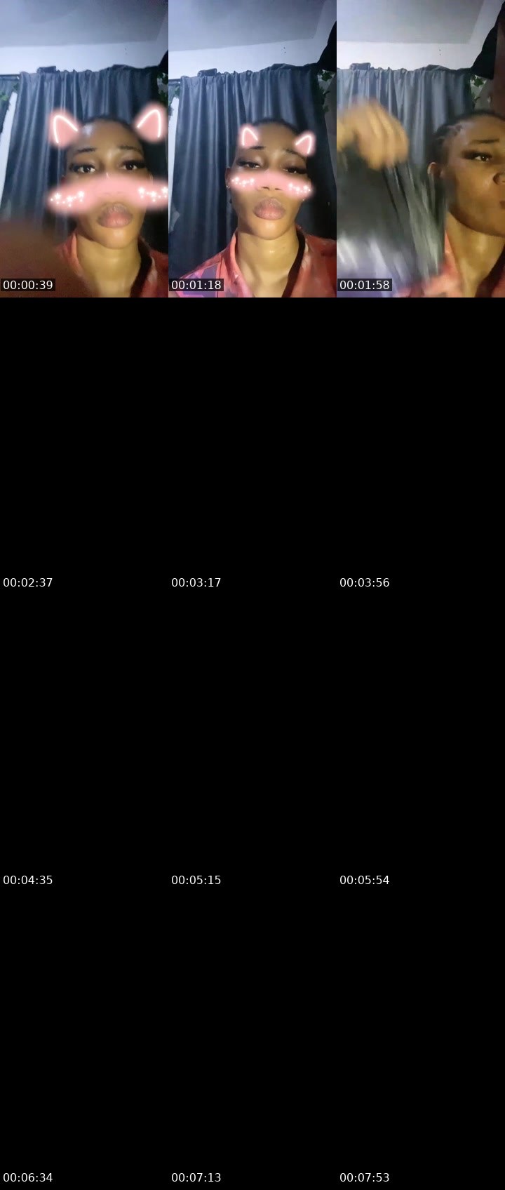 Contact-sheet preview of 4k Eliana 01🦍's Liveme recording