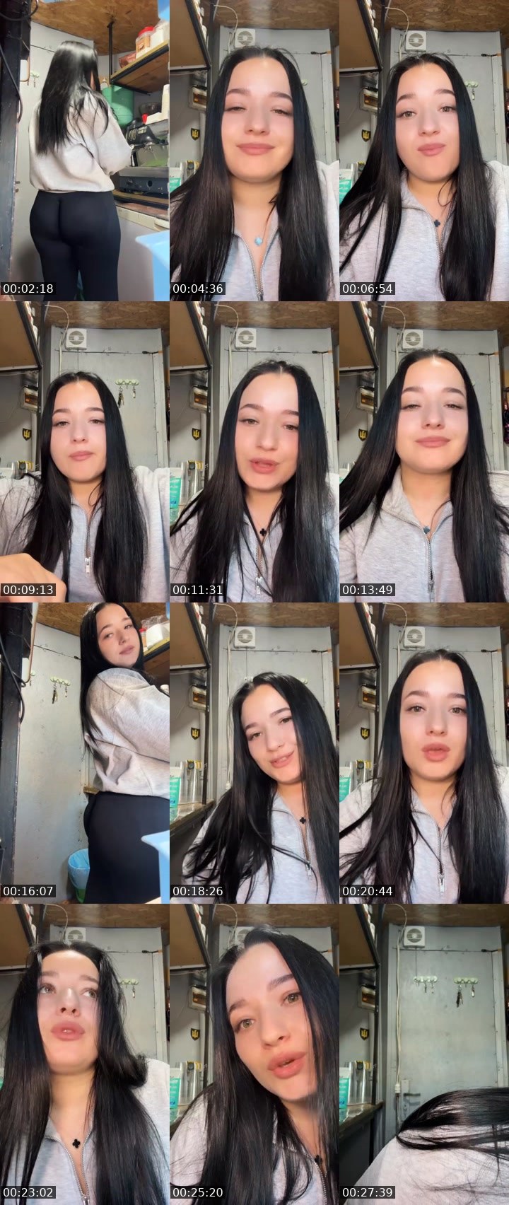 Contact-sheet preview of 𝓢𝓷𝓮𝓳𝓪💋's Liveme recording