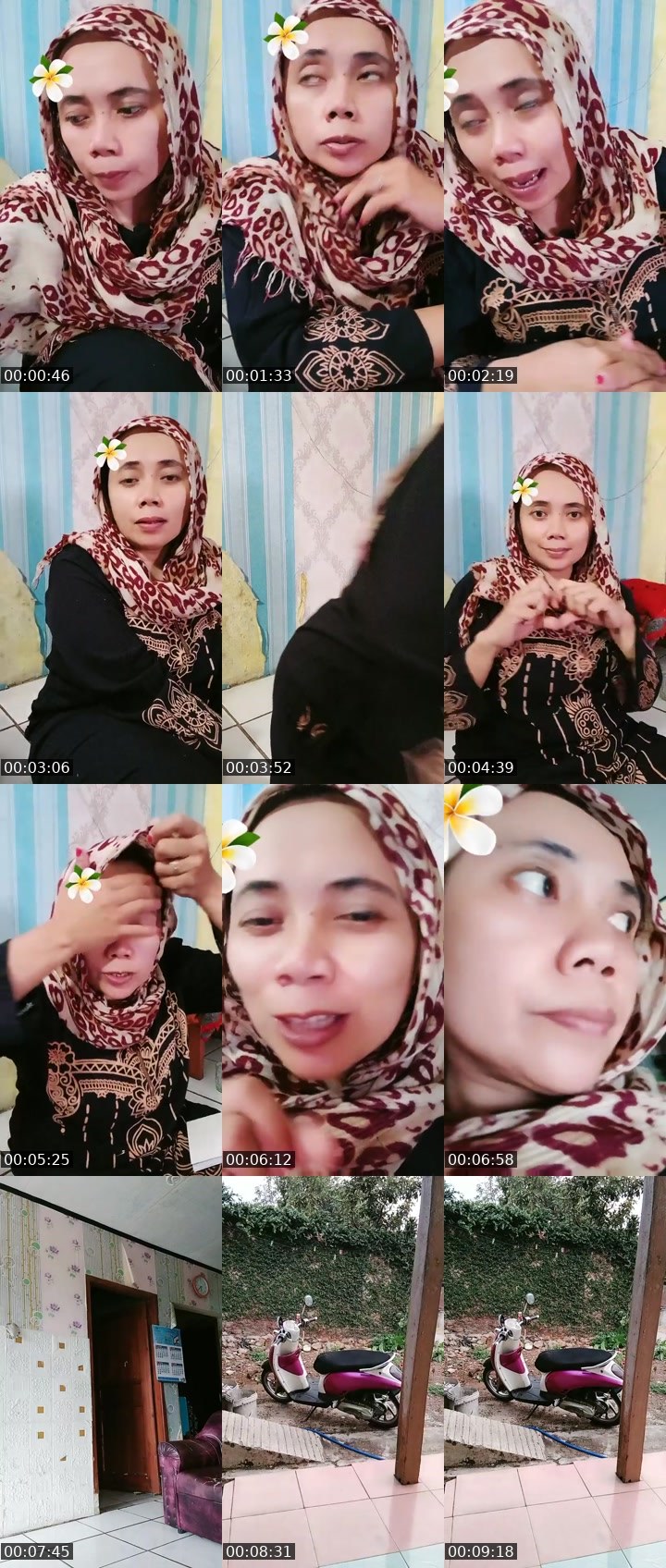 Contact-sheet preview of Noura08's Liveme recording