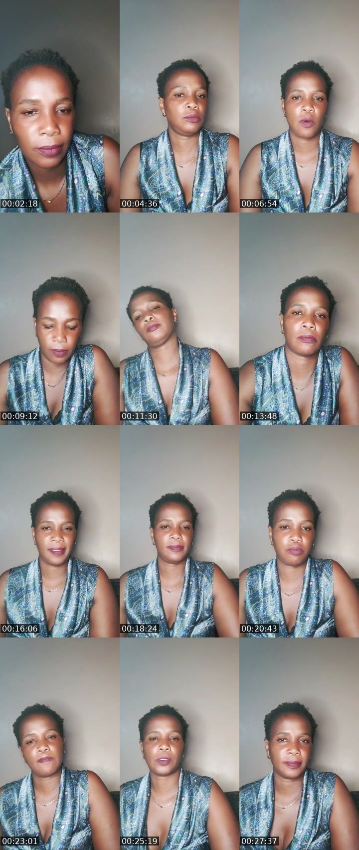 Contact-sheet preview of Sparkle🎋💫's Liveme recording