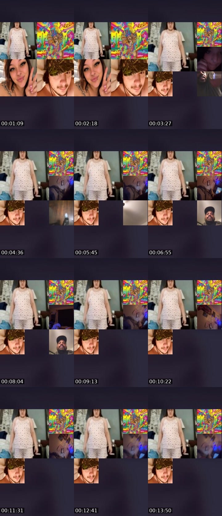Contact-sheet preview of Babygirl👫's Liveme recording