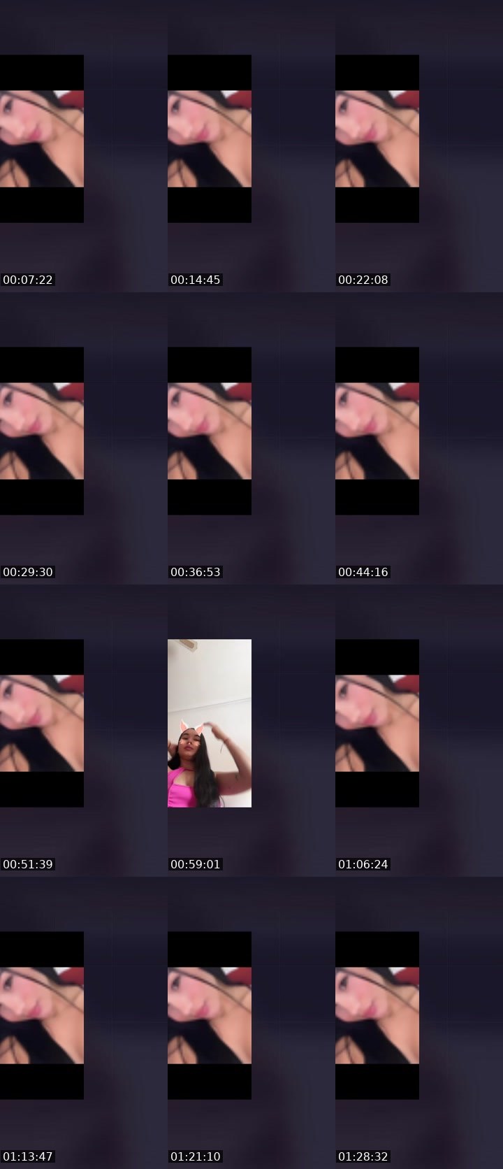 Contact-sheet preview of ✨🌩️𝓛𝓮𝓲𝓭𝔂❤️‍🔥✨'s Liveme recording