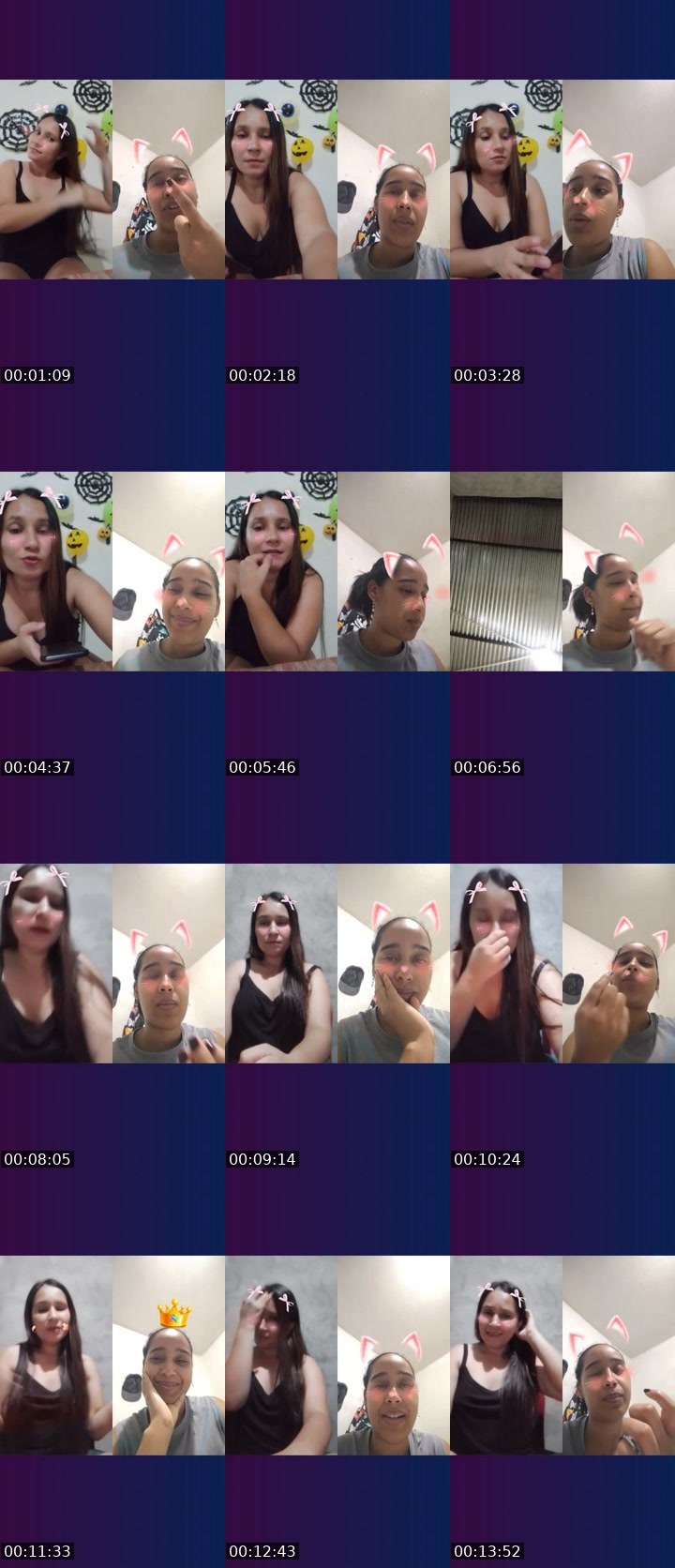 Contact-sheet preview of 𝓛𝓾✨'s Liveme recording