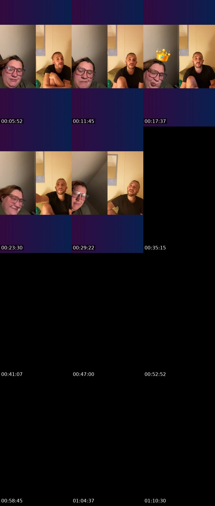 Contact-sheet preview of MamaBitter's Liveme recording