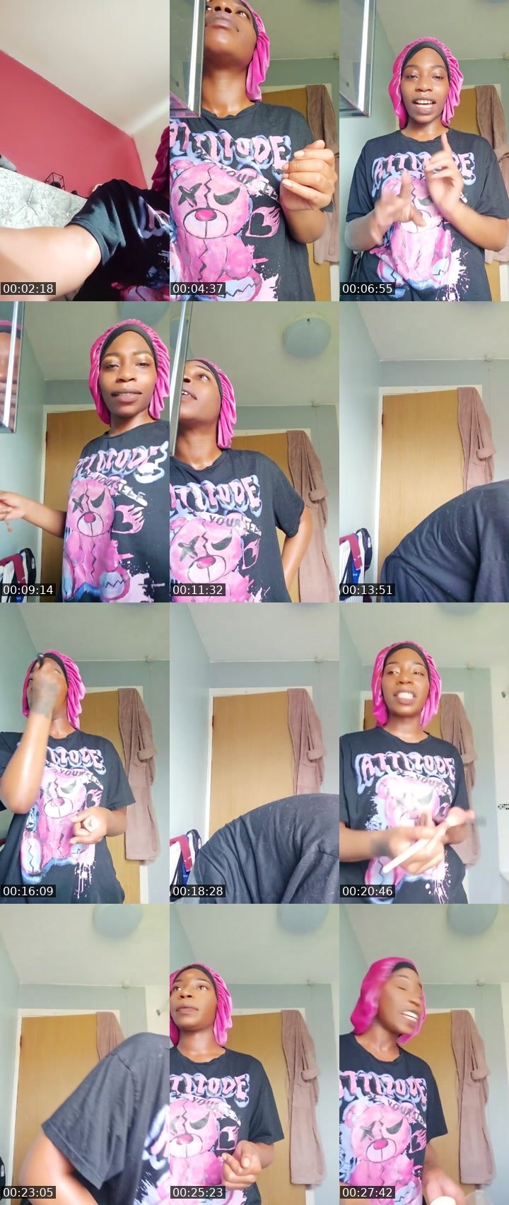 Contact-sheet preview of MyMy🫣🥶's Liveme recording