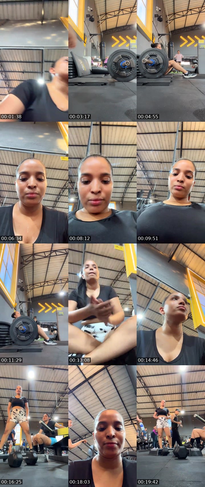Contact-sheet preview of 🌈🃏MERMAID_E💛's Liveme recording