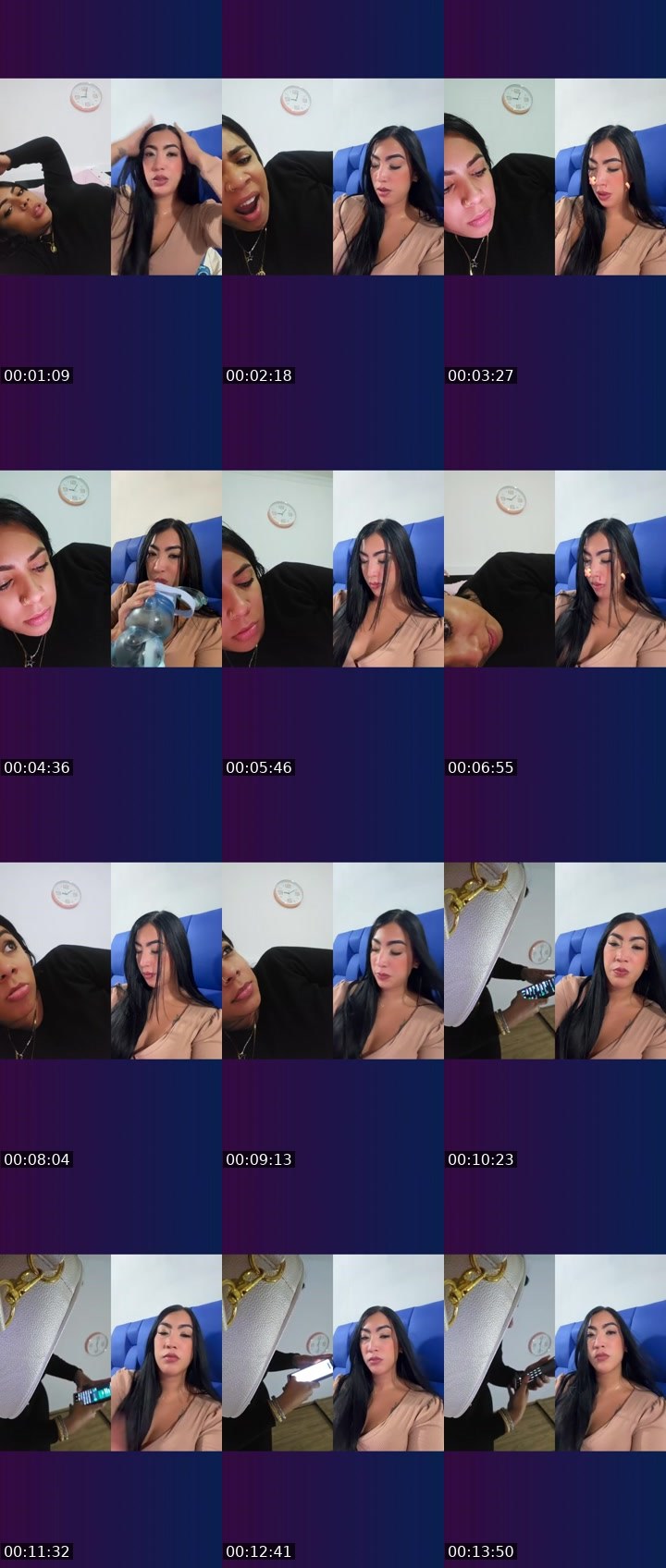 Contact-sheet preview of 🌈⃟🔆 GABY’AGENCY🛡️'s Liveme recording