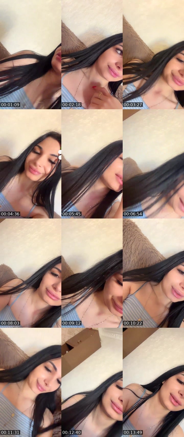Contact-sheet preview of Miliii💕💕's Liveme recording