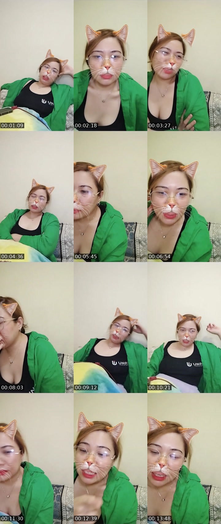 Contact-sheet preview of 🥨 Jam🍓🫐's Liveme recording