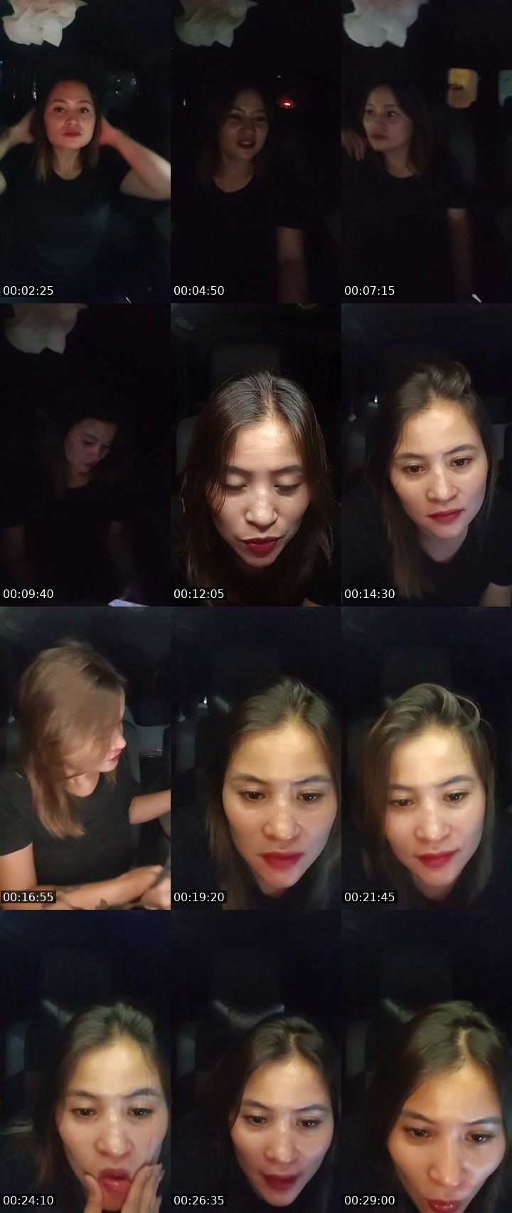 Contact-sheet preview of 🫅Blair🌙's Liveme recording