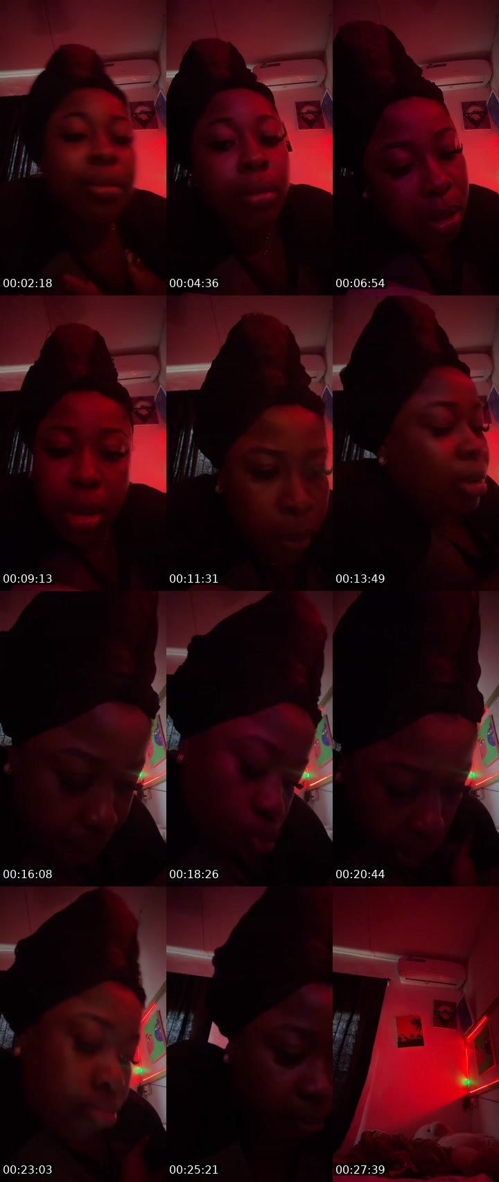 Contact-sheet preview of 🌶️ 💸 SpicyTSR🎶🖤's Liveme recording