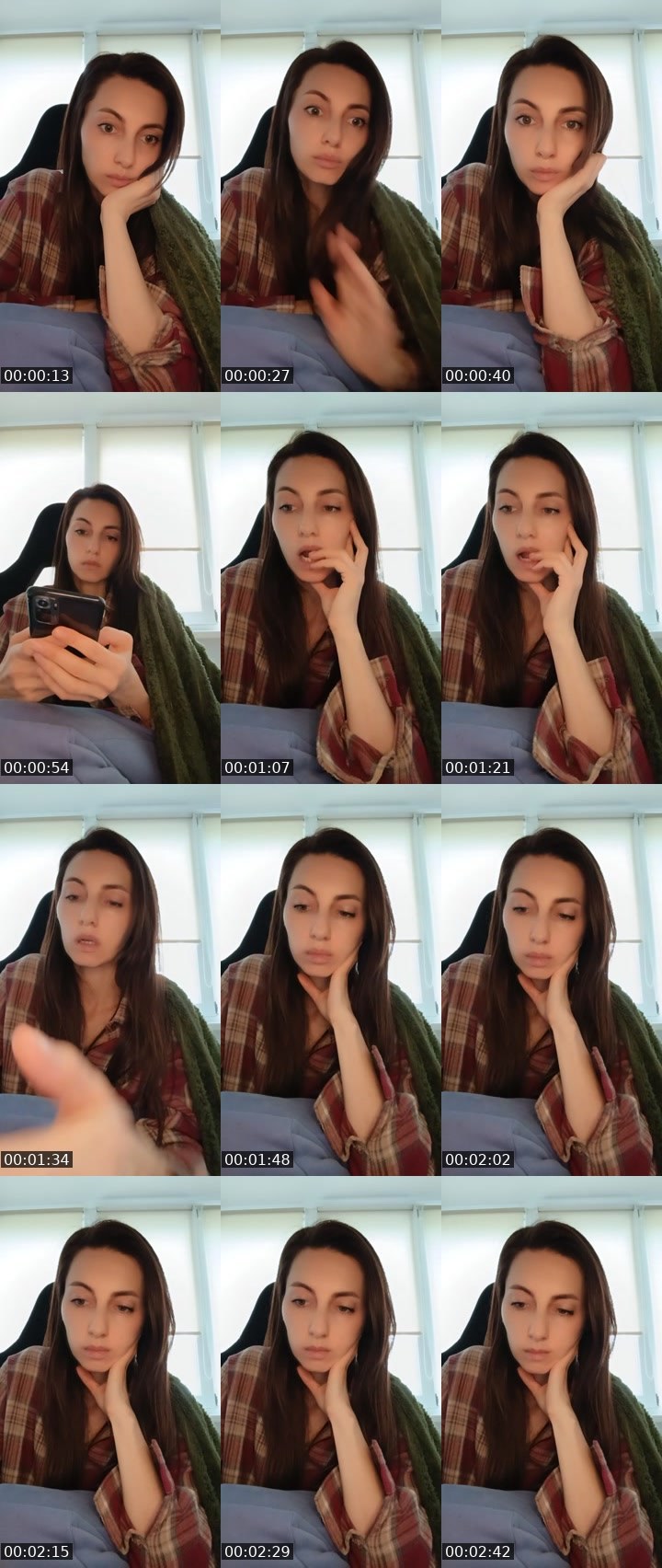 Contact-sheet preview of 💯Oly's Liveme recording