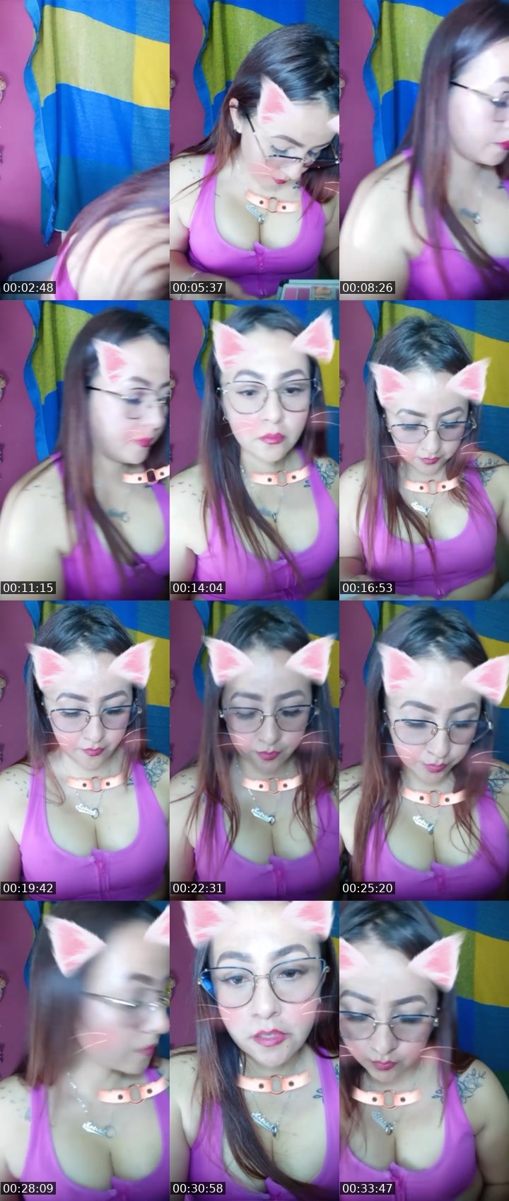 Contact-sheet preview of 🌈MorchiŽ⃤Ť🕶's Liveme recording