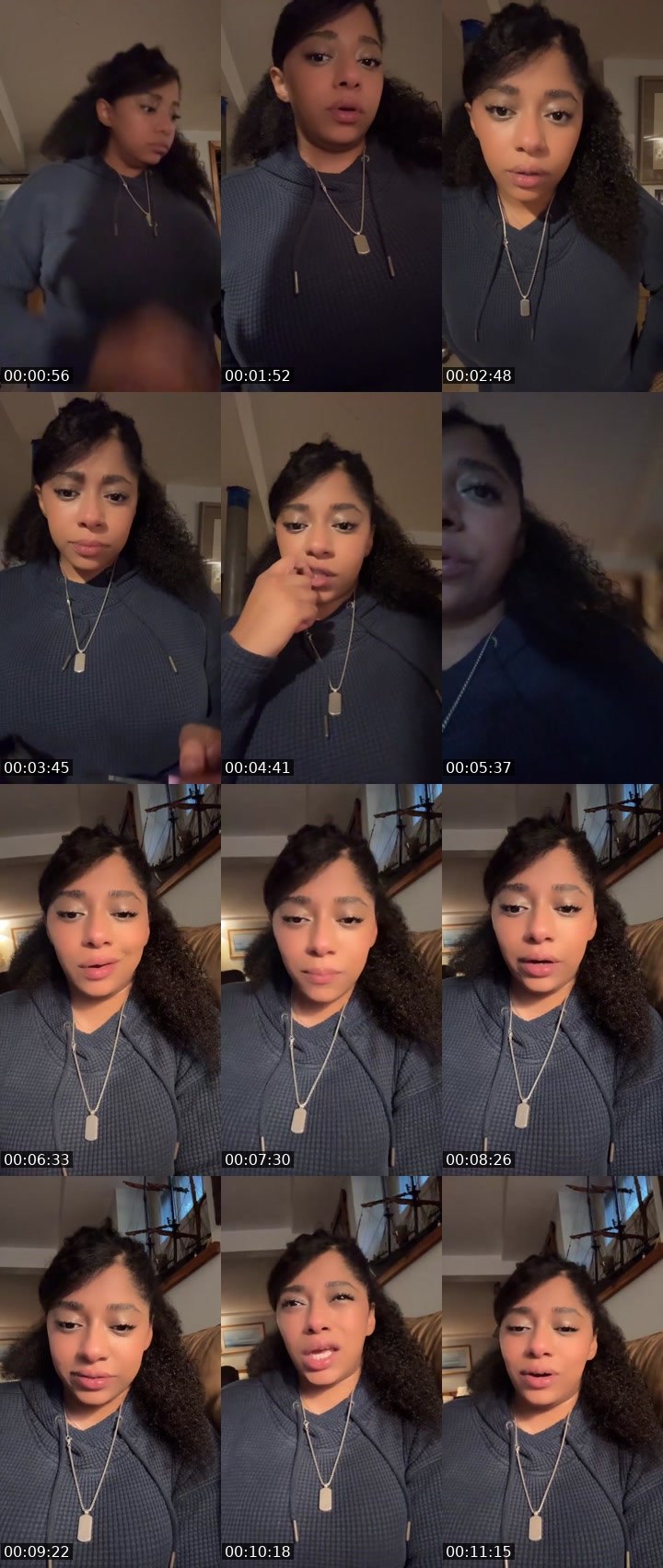 Contact-sheet preview of Vibrationssz's Liveme recording
