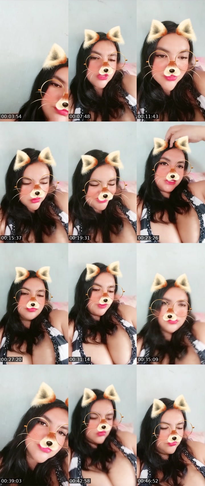 Contact-sheet preview of 🔆AngieB😼🥑's Liveme recording