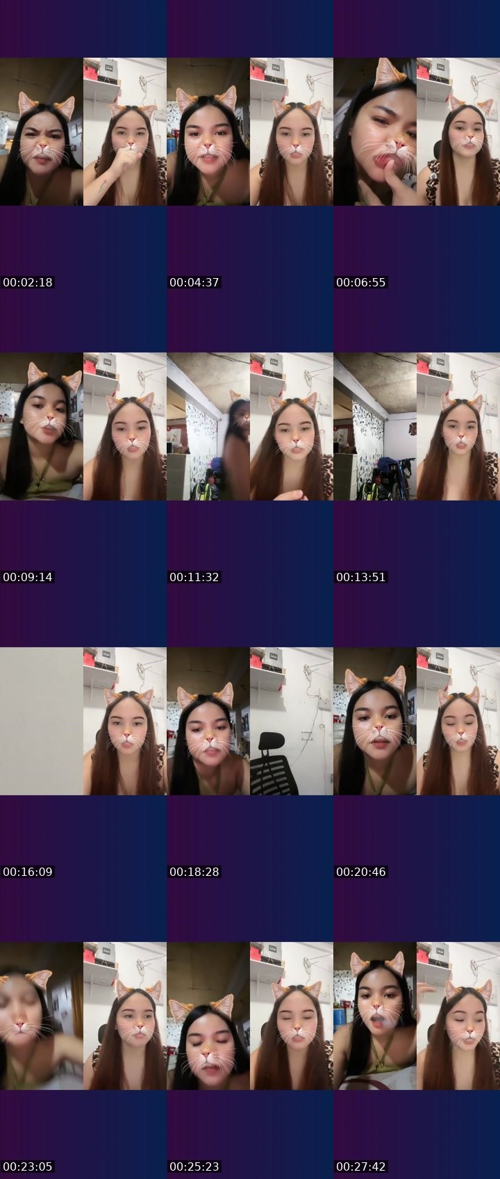 Contact-sheet preview of 👸🍀 𝓢𝓮𝓽𝓽𝔂 🍂♉'s Liveme recording