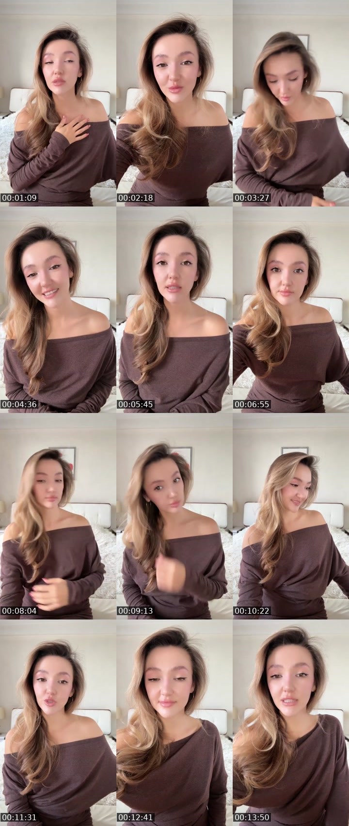 Contact-sheet preview of Vinya🕊️℄'s Liveme recording