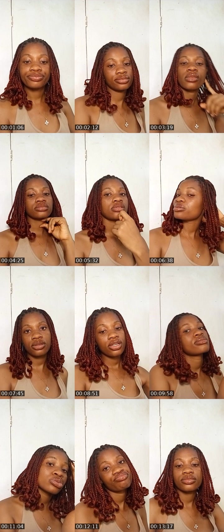 Contact-sheet preview of 🏦Fibi ❤️‍🔥🍭's Liveme recording
