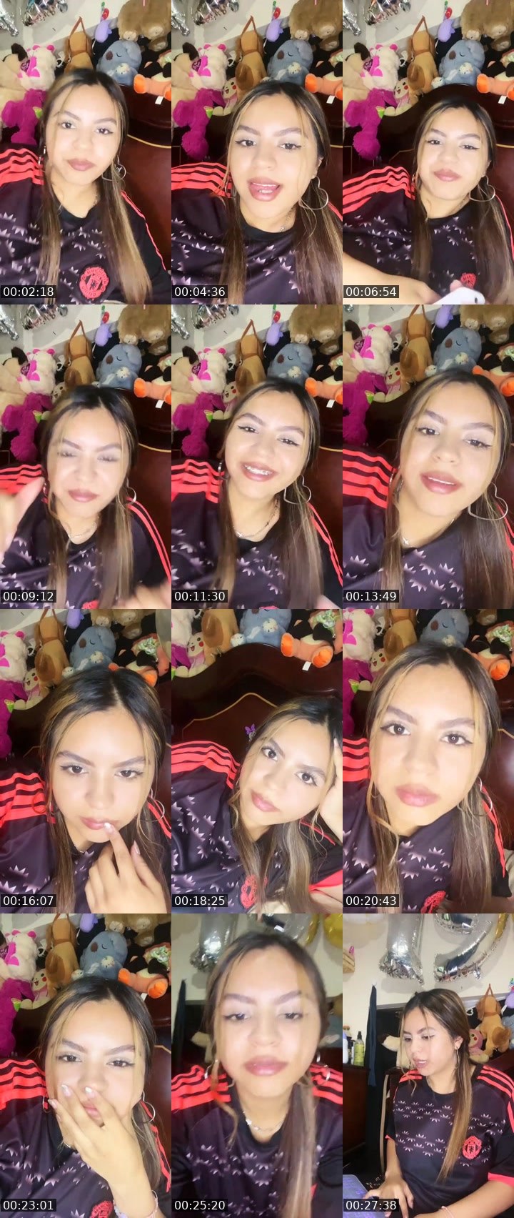 Contact-sheet preview of Emily9876☁️'s Liveme recording