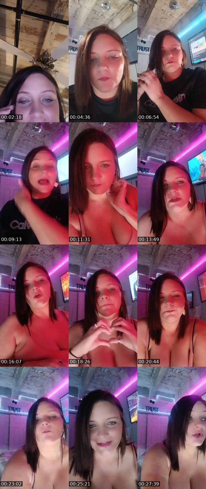 Contact-sheet preview of AshleyLeigh69's Liveme recording