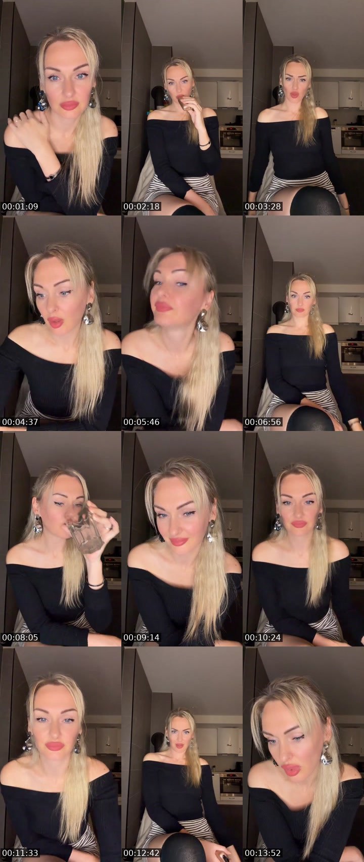 Contact-sheet preview of Kseniya💙💛's Liveme recording